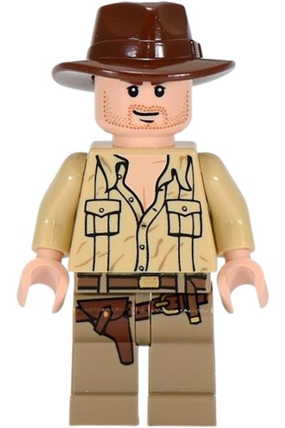 Indiana Jones Minifigure [iaj020] - Indiana Jones