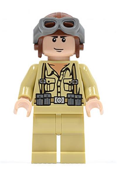 German Soldier 5 Minifigure [iaj023] - Indiana Jones