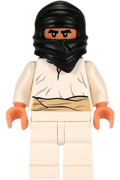 Cairo Thug Minifigure [iaj038] - Indiana Jones