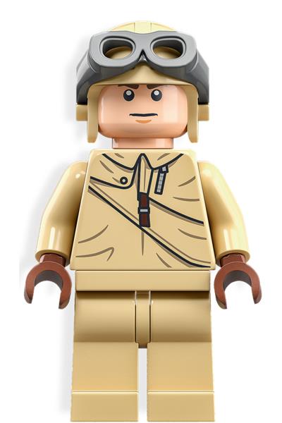 Fighter Pilot Minifigure [iaj048] - Indiana Jones