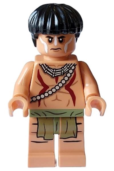 Hovitos Warrior Minifigure [iaj054] - Indiana Jones