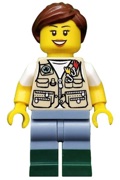 Fisherwoman Minifigure - idea030