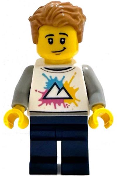 Italian Riviera Tourist Minifigure - idea240