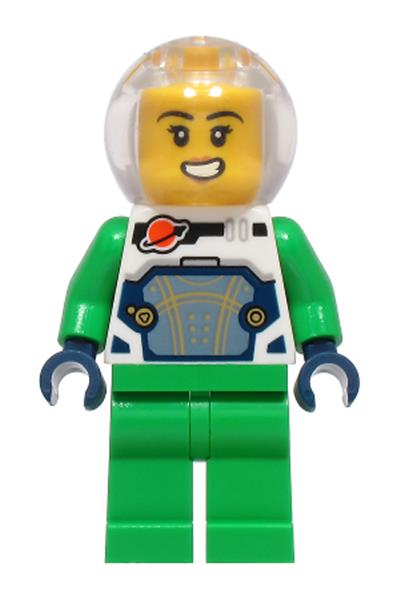 Flying Moon Car Astronaut Female - idea272