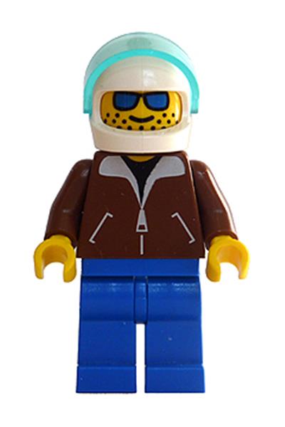 Helicopter Pilot Minifigure - jbr001a
