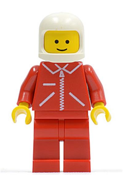 Male in Red Jacket Minifigure - jred015