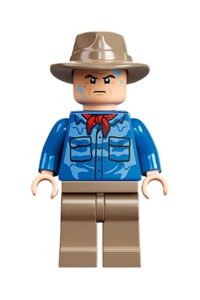 Alan Grant Minifigure [jw096] - Jurassic World