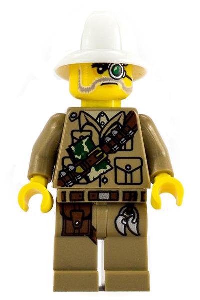 Major Quinton Steele Minifigure [mof004] - Monster Fighters