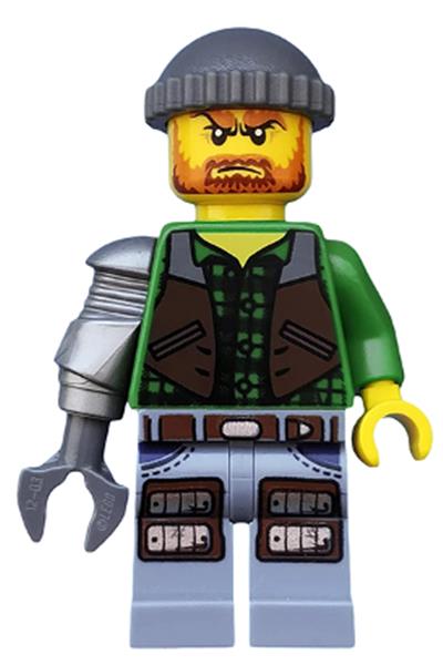 Jack McHammer Minifigure [mof006] - Monster Fighters