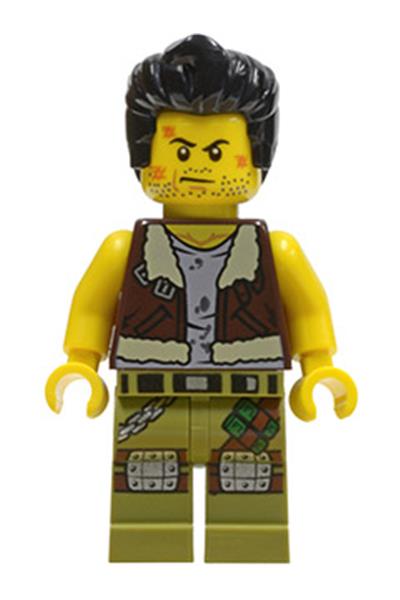 Frank Rock Minifigure [mof015] - Monster Fighters