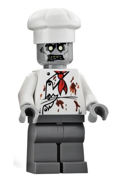Zombie Chef Minifigure [mof019] - Monster Fighters