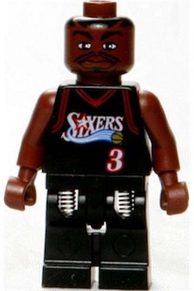 Allen Iverson Minifigure [nba010] - Sports