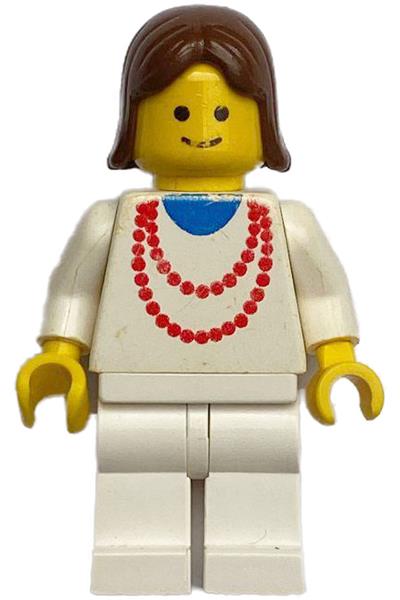 Female with Red Necklace Minifigure - ncklc005