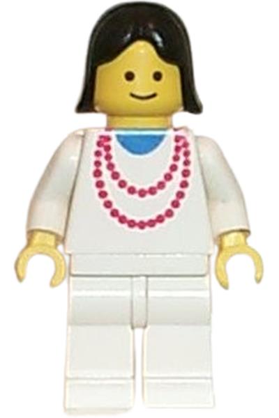 Female with Red Necklace Minifigure - ncklc006