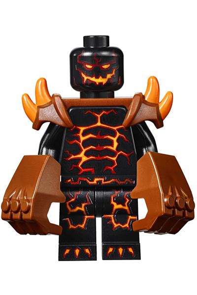 Moltor Minifigure [nex017] - Nexo Knights