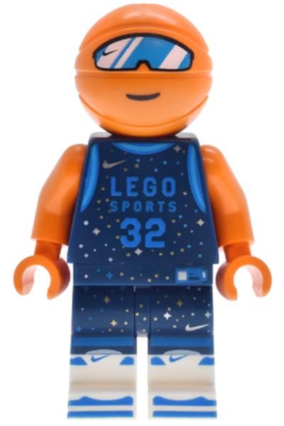 B'Ball Head Minifigure [nike001] - Icons