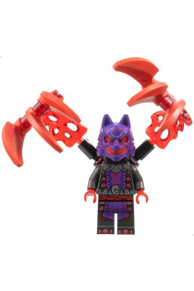 Wolf Mask Warrior Minifigure - njo899