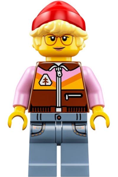 Model Shop Owner Minifigure - njo955