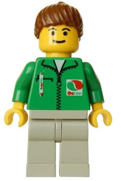 Female with Octan Shirt Minifigure [oct008] - Dacta