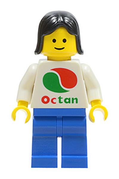 Female with Octan Shirt Minifigure [oct010] - Dacta