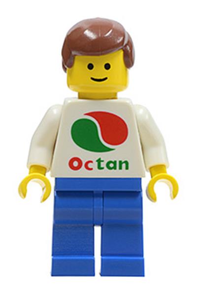 Male with Octan Shirt Minifigure [oct047] - Education