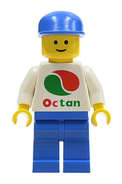 Male with Octan Shirt Minifigure [oct052] - Dacta