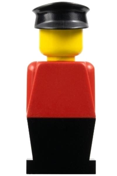 Legoland Figure Black Hat - old004
