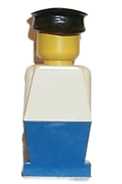 Legoland Figure Black Hat - old005