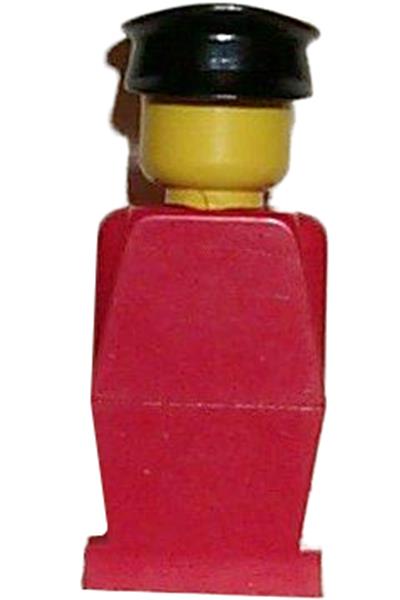 Legoland Figure Black Hat - old012