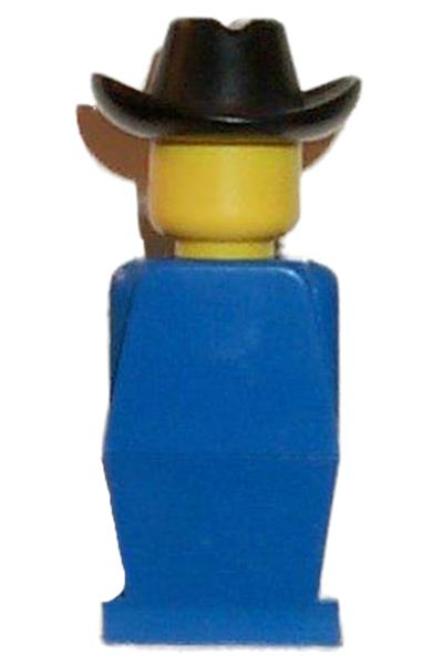 Legoland Figure Black Cowboy Hat - old028