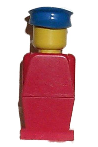 Legoland Figure Blue Hat Minifigure - old031