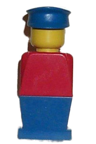 Legoland Figure Blue Hat Minifigure - old033