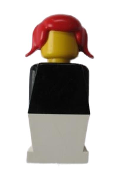 Legoland Figure Red Pigtails Hair - old050