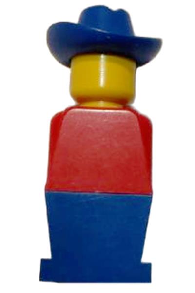 Legoland Figure Blue Cowboy Hat - old051