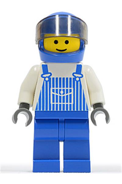 Male with Overalls Minifigure - ovr024