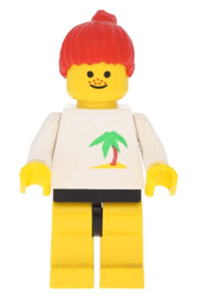 Paradisa Girl with Palm Tree Shirt - par019