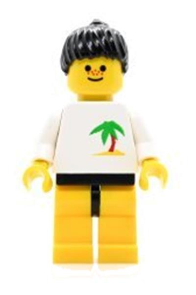 Paradisa Girl with Palm Tree Shirt - par020