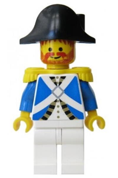 Imperial Lt. de Martinet Minifigure [pi063] - Pirates