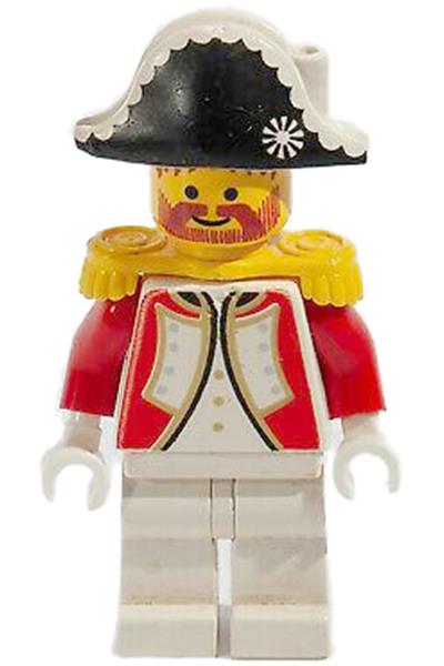 Admiral Woodhouse Minifigure [pi074] - Pirates