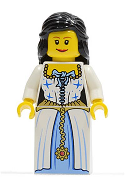 Admiral's Daughter Minifigure [pi086] - Pirates