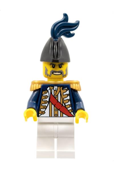 Governor Minifigure [pi117] - Pirates