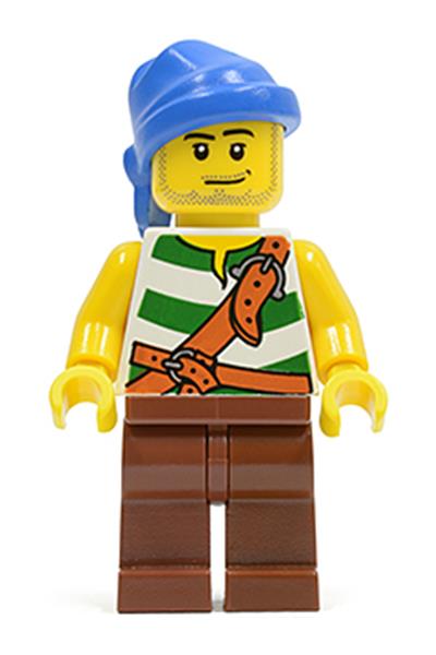 Pirate Minifigure [pi133] - Gear