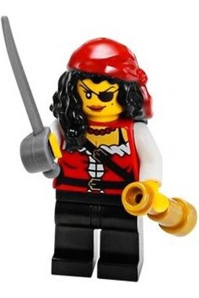 Pirate Princess Minifigure [pi165] - Pirates