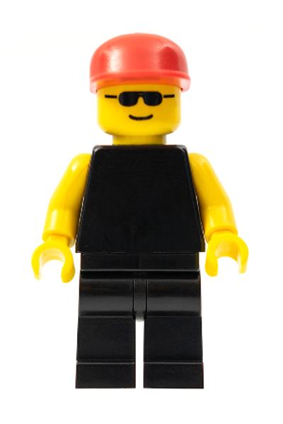 Male with Plain Black Torso [pln005] - Town