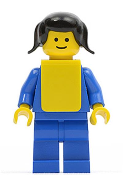 Female with Plain Blue Torso - pln108