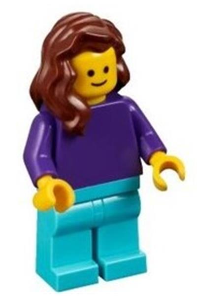 Female Minifigure [pln184] - Classic