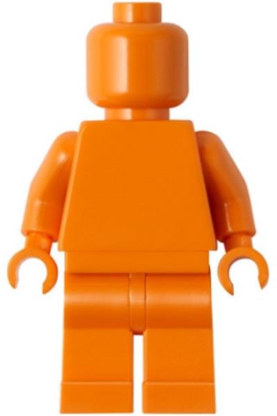 Plain Orange Torso Minifigure - pln197