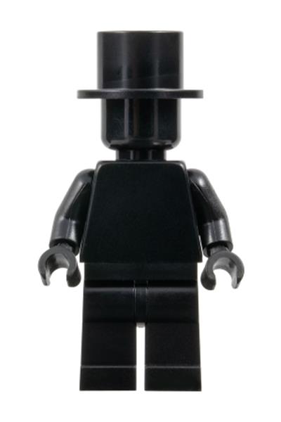 Plain Black Magician Minifigure - pln201