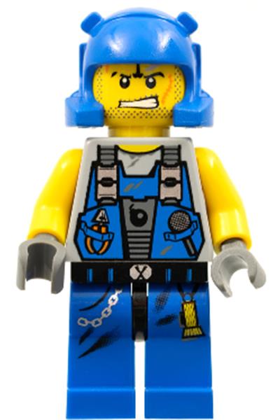 Rex Power Miner Minifigure [pm010] - Power Miners