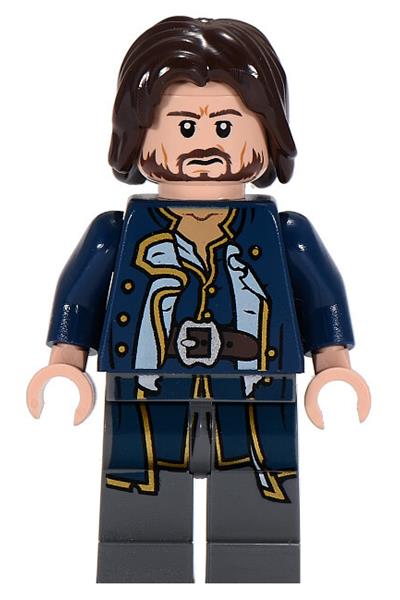 Admiral Norrington Minifigure [poc005] - Pirates Of The Caribbean